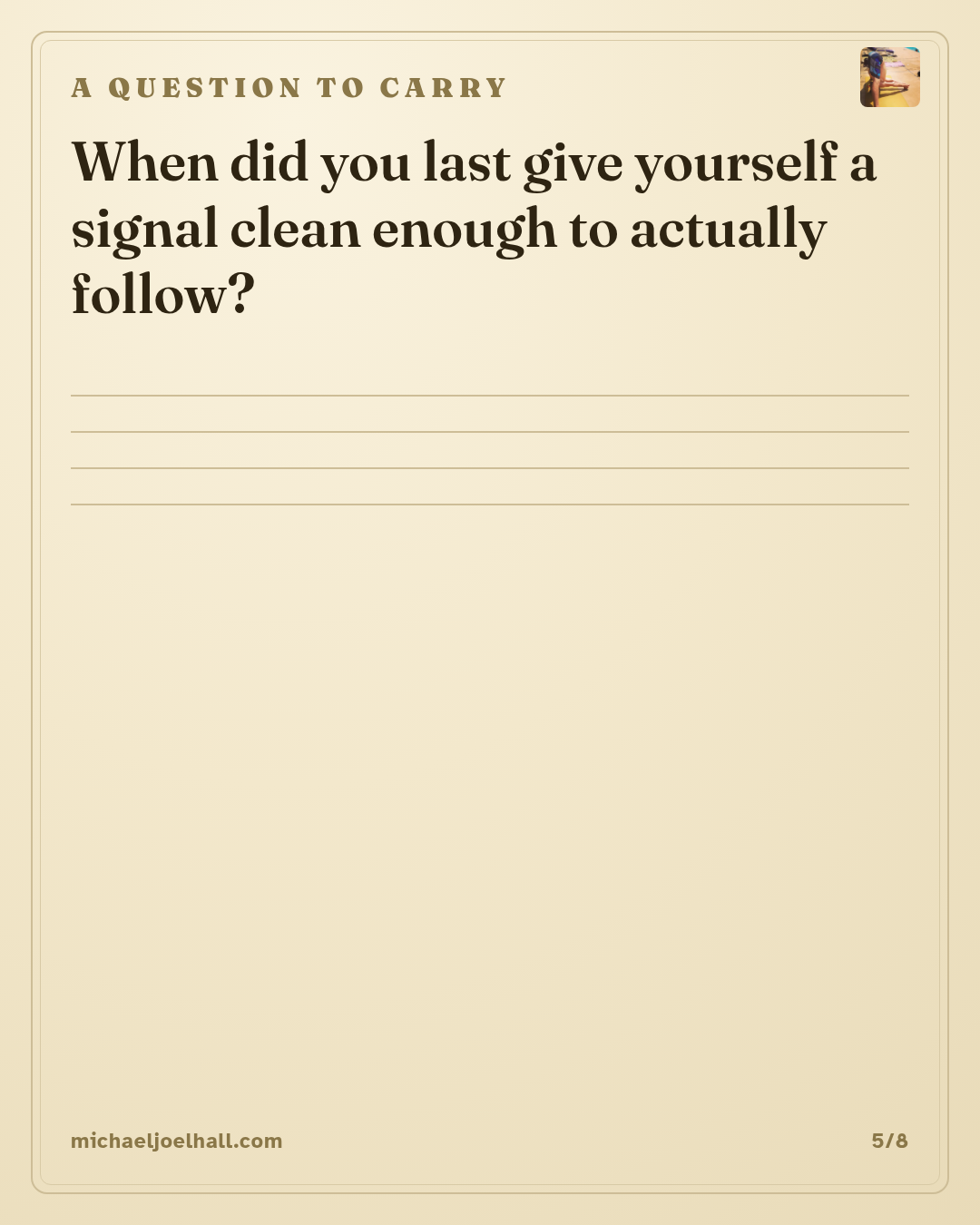 MichaelFilter card 5