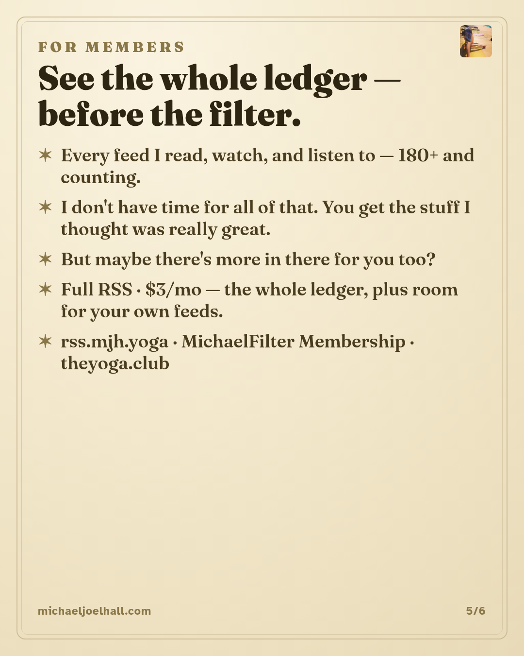 MichaelFilter card 5