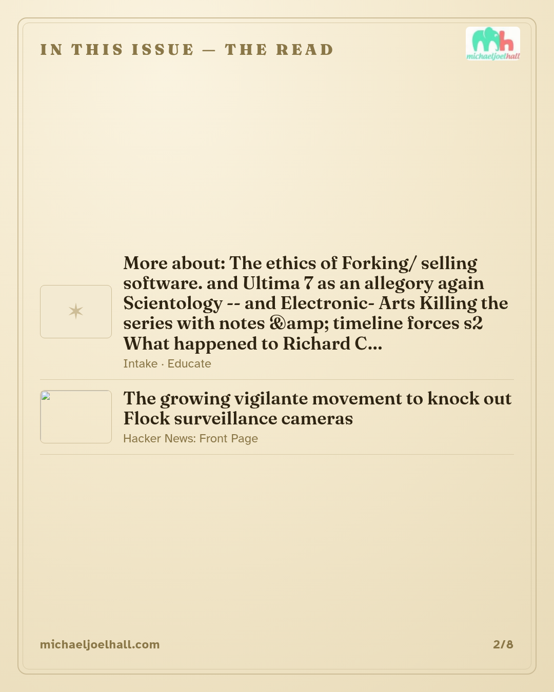 MichaelFilter card 2