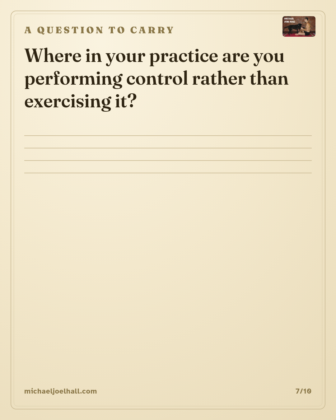 MichaelFilter card 7