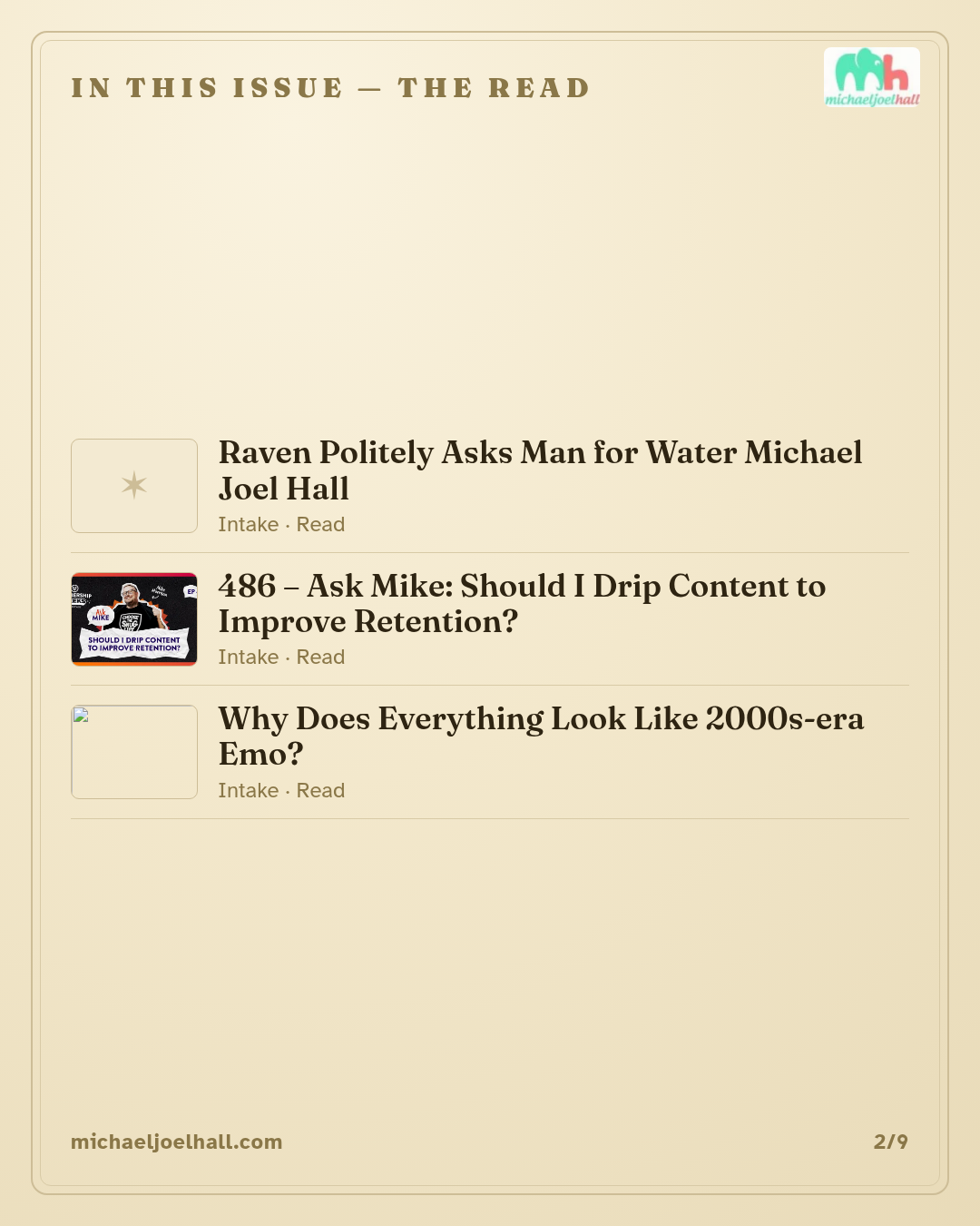 MichaelFilter card 2