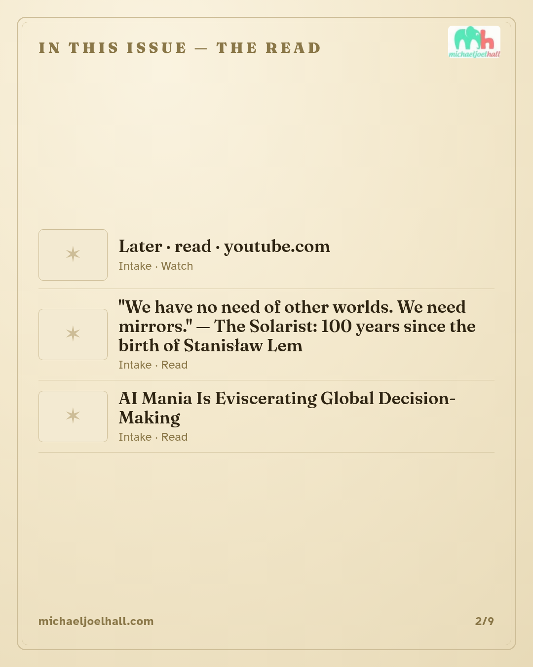 MichaelFilter card 2