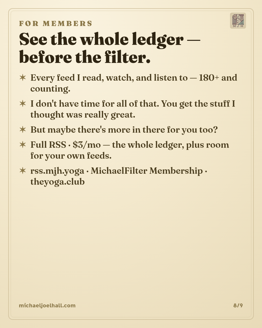 MichaelFilter card 8