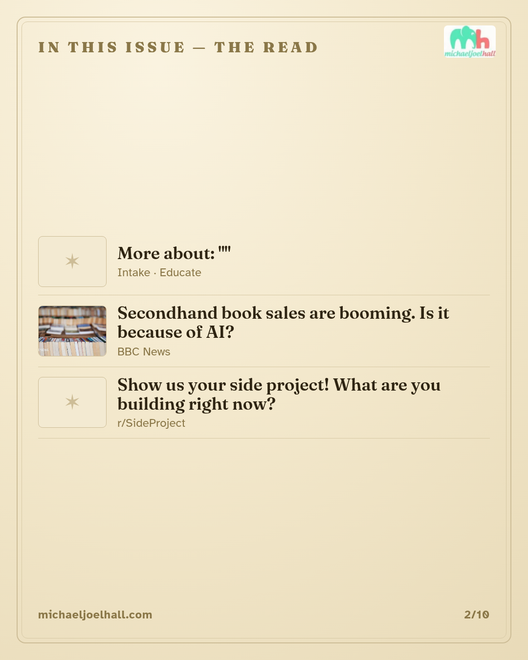 MichaelFilter card 2