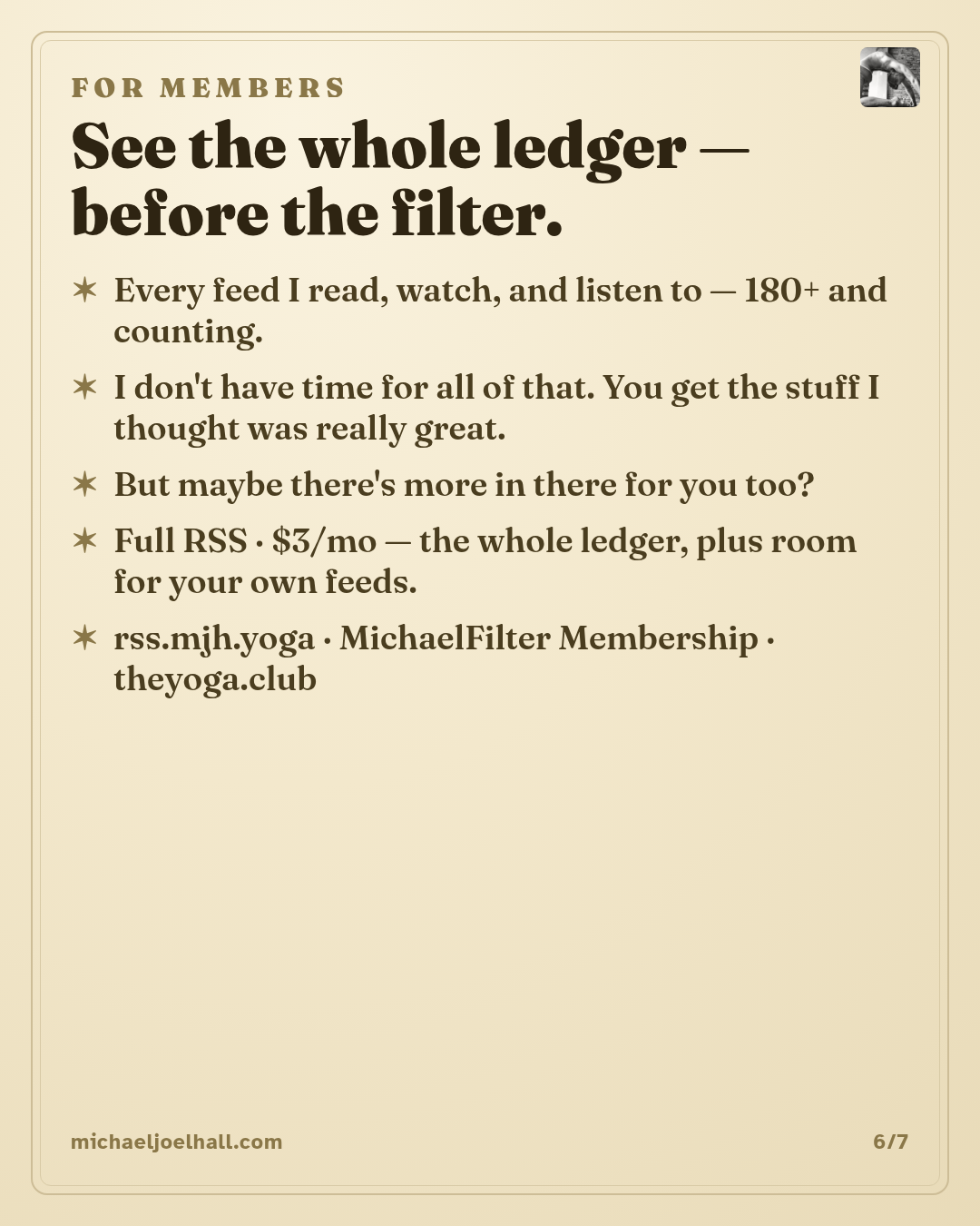 MichaelFilter card 6