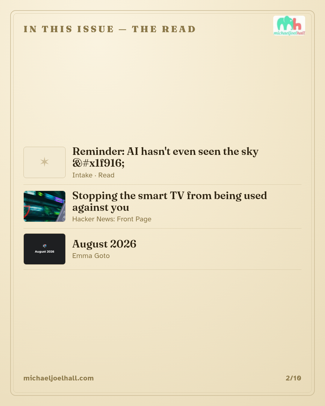 MichaelFilter card 2