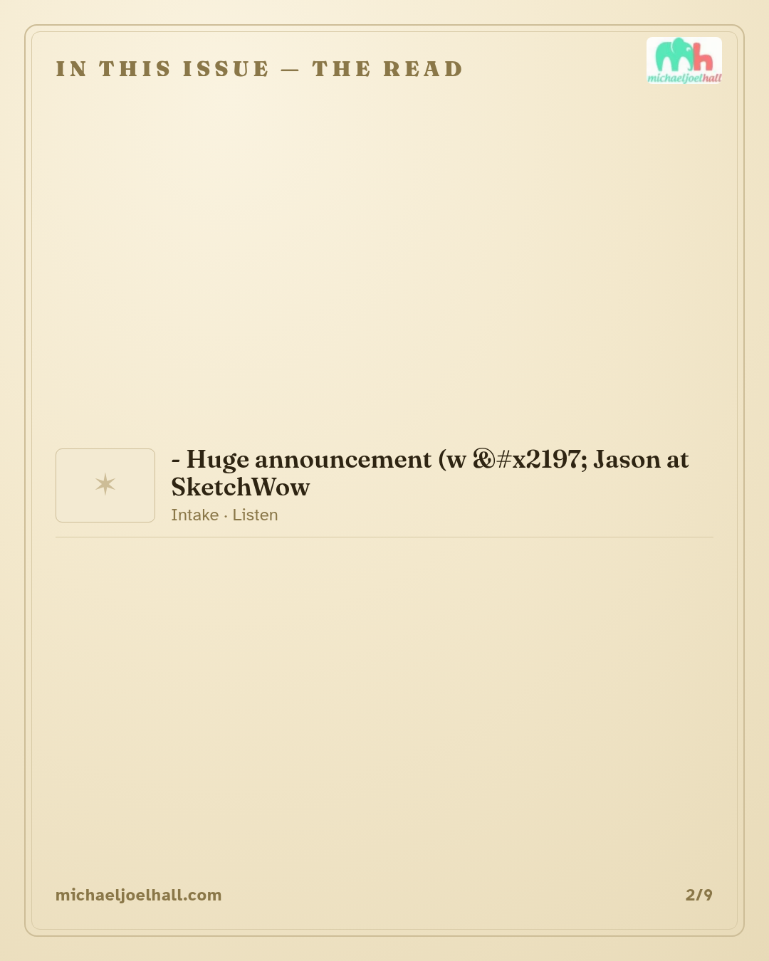MichaelFilter card 2