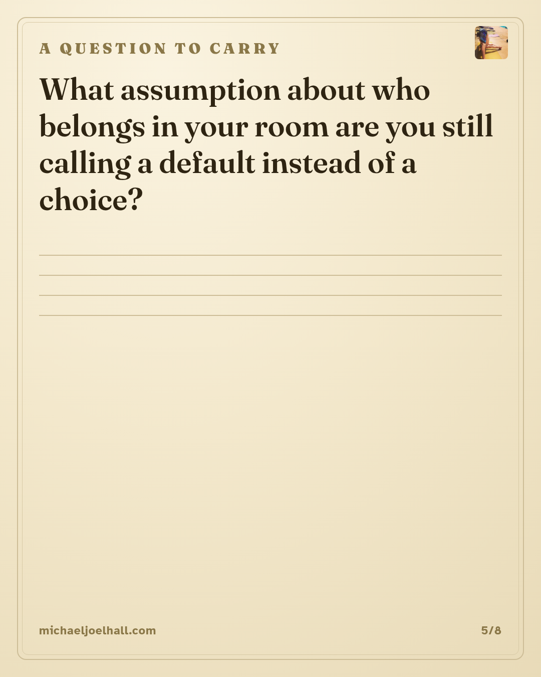 MichaelFilter card 5
